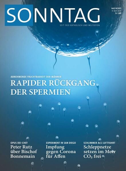 Sonntag – 08 April 2021 Cover