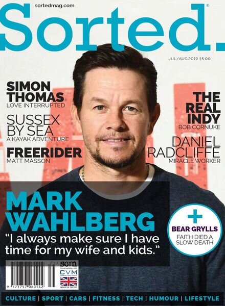 Sorted Magazine – Issue 71 – July-August 2019 Cover