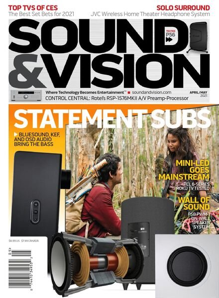 Sound & Vision – April 2021 Cover
