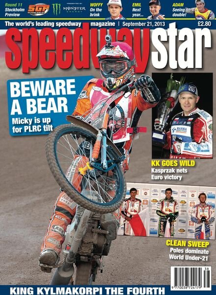 Speedway Star – September 21, 2013 Cover