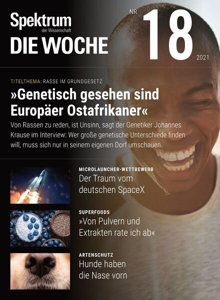 Spektrum – Die Woche – 06 Mai 2021 Cover