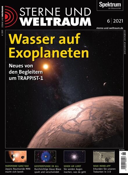 Spektrum – Sterne und Weltraum – 14 Mai 2021 Cover