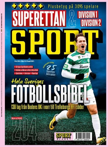 Sportbiblar – 10 april 2021 Cover