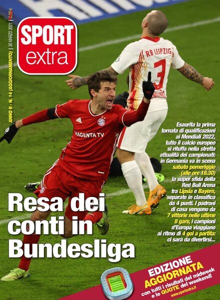 SPORTextra – 2 Aprile 2021 Cover
