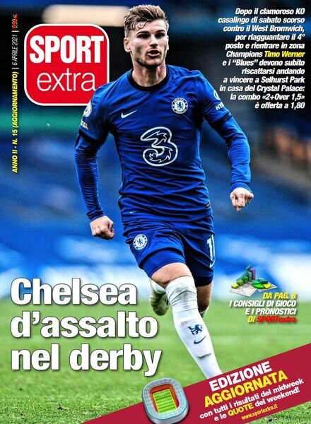 SPORTextra – 9 Aprile 2021 Cover