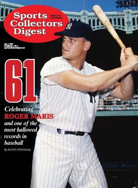 Sports Collectors Digest – May 2021 Cover