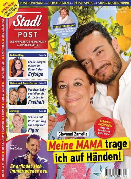 Stadlpost – 13 April 2021 Cover