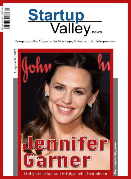 StartupValley – 30 April 2021 Cover