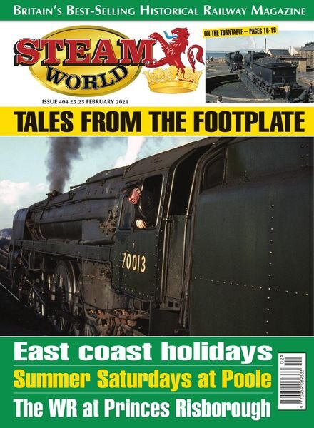 Steam World – Issue 404 – February 2021 Cover