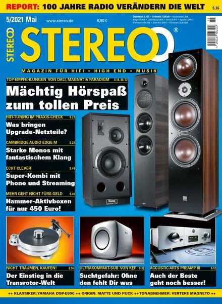 Stereo – Mai 2021 Cover
