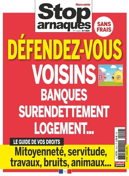 Stop Arnaques – Hors-Serie – Irregulier 2021 Cover