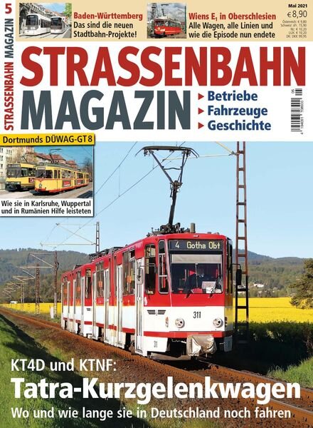 Strassenbahn Magazin – Mai 2021 Cover