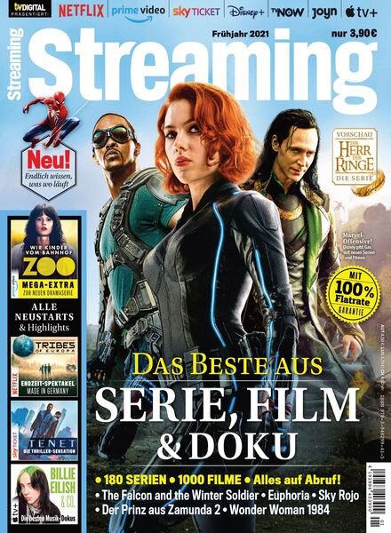 Streaming by TV Digital – 09 April 2021 Cover