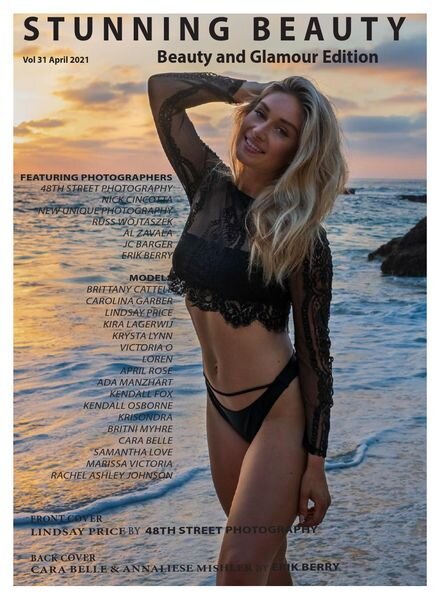 Stunning Beauty – Beauty and Glamour April 2021 Cover