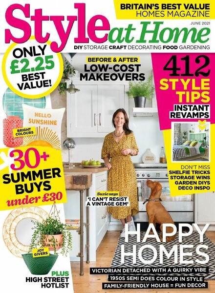 Style at Home UK – June 2021 Cover