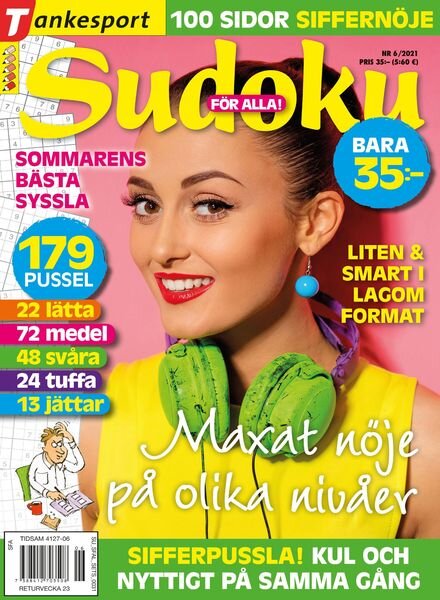 Sudoku fOr alla – 12 maj 2021 Cover