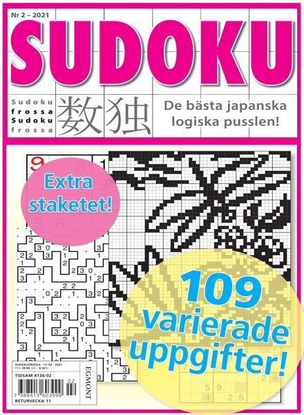 Sudoku Frossa – 04 februari 2021 Cover
