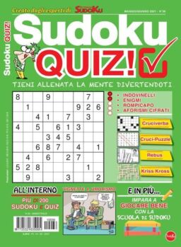 Sudoku Quiz – maggio 2021
