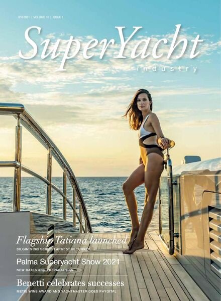 SuperYacht Industry – Vol.16 Issue 1, 2021 Cover