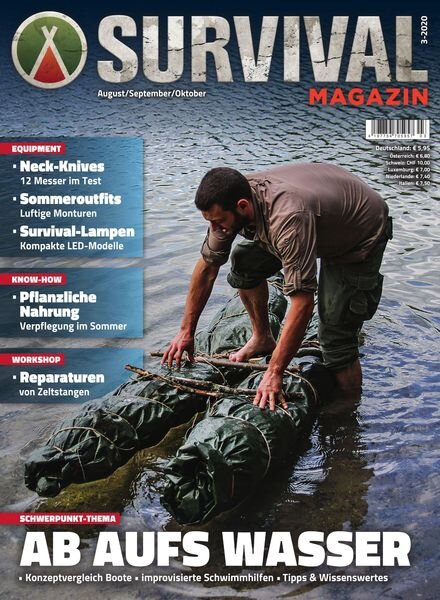 SURVIVAL Magazin – August 2020 Cover