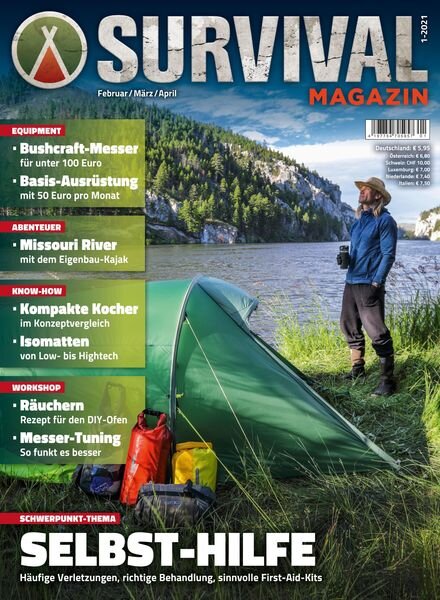 SURVIVAL Magazin – Februar 2021 Cover