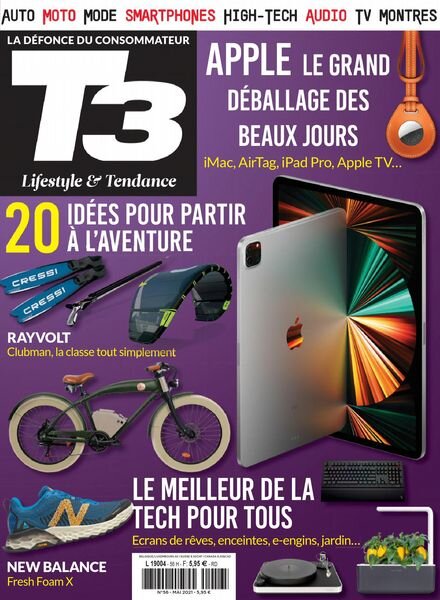 T3 France – mai 2021 Cover