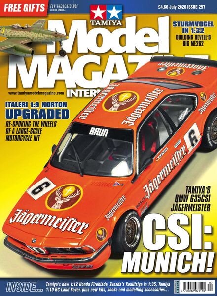 Tamiya Model Magazine – Issue 297 – July 2020 Cover