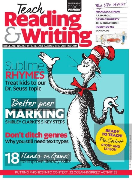 Teach Primary – Reading & Writing – 21 October 2016 Cover