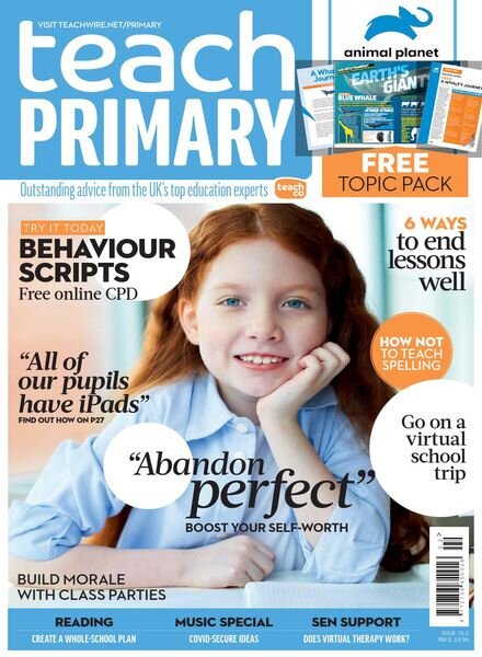 Teach Primary – Volume 15 Issue 2 – March 2021 Cover