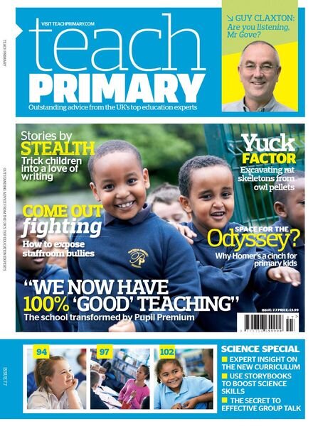 Teach Primary – Volume 7 Issue 7 – October 2013 Cover