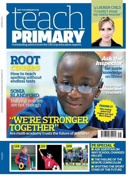 Teach Primary – Volume 8 Issue 1 – January 2014 Cover