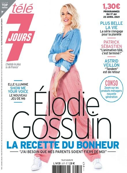 Tele 7 Jours – 17 avril 2021 Cover
