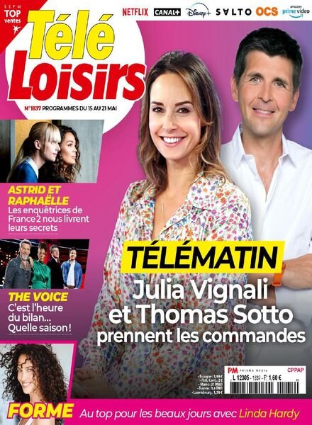 Tele Loisirs – 10 Mai 2021 Cover