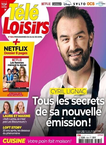 Tele Loisirs – 19 Avril 2021 Cover