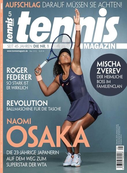 tennis – Mai 2021 Cover