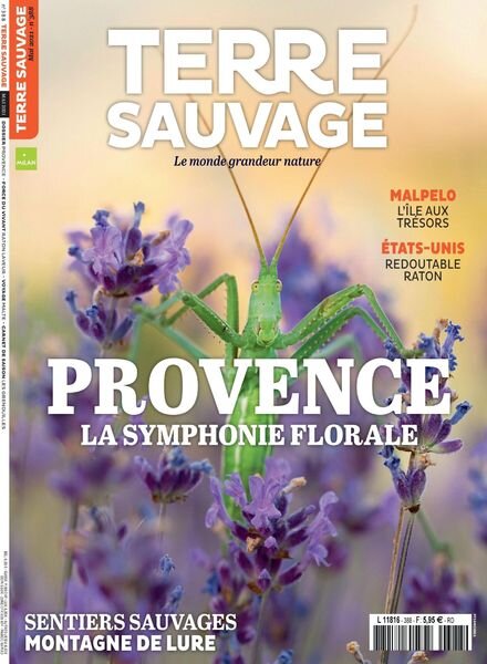 Terre Sauvage – Mai 2021 Cover