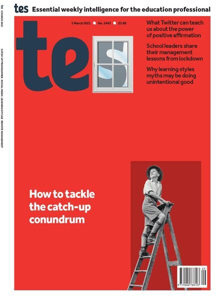 TES Magazine – Issue 5443 – 5 March 2021 Cover