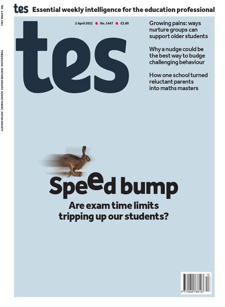 TES Magazine – Issue 5447 – 2 April 2021 Cover