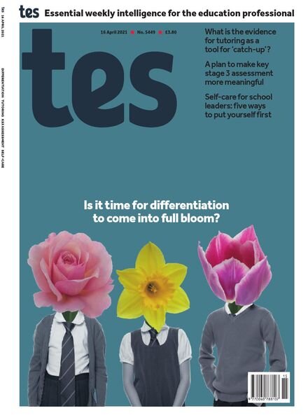 TES Magazine – Issue 5449 – 16 April 2021 Cover