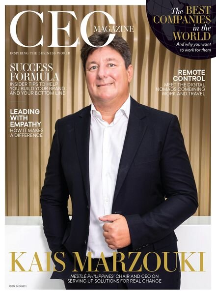 The CEO Magazine Asia – April 2021 Cover
