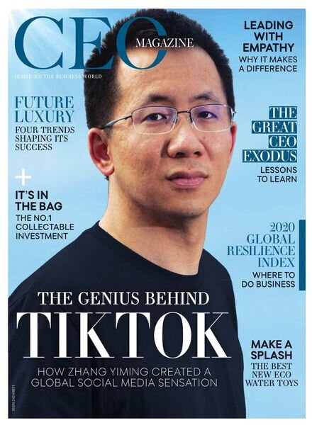 The CEO Magazine Asia – August 2020 Cover