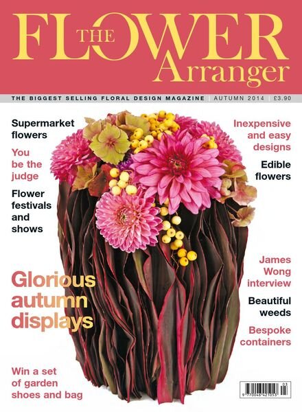 The Flower Arranger – Autumn 2014 Cover