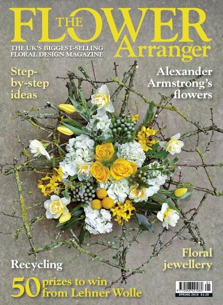 The Flower Arranger – Spring 2016 Cover