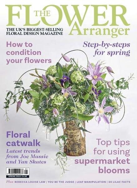 The Flower Arranger – Spring 2018 Cover