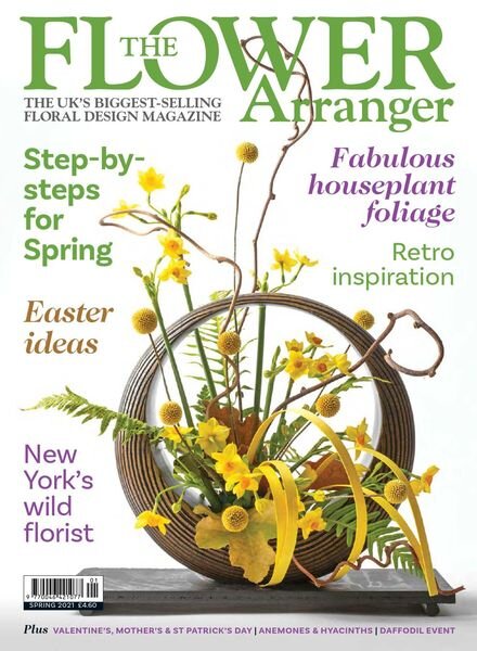 The Flower Arranger – Spring 2021 Cover
