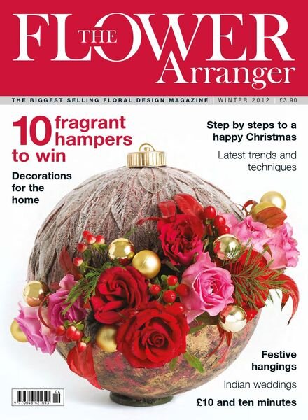 The Flower Arranger – Winter 2012 Cover