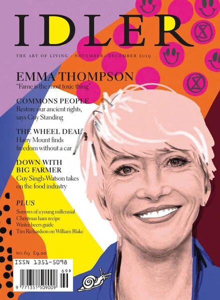 The Idler Magazine – Issue 69 – November-December 2019 Cover