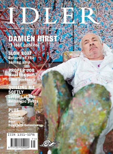 The Idler Magazine – Issue 71 – March-April 2020 Cover