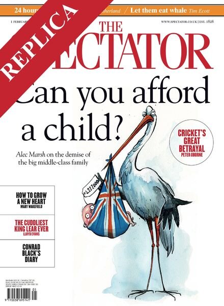 The Spectator – 1 February 2014 Cover