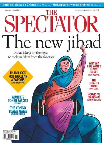 The Spectator – 29 March 2014 Cover